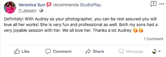 StudioPlay Facebook Reviews 4