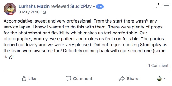 StudioPlay Facebook Reviews 55